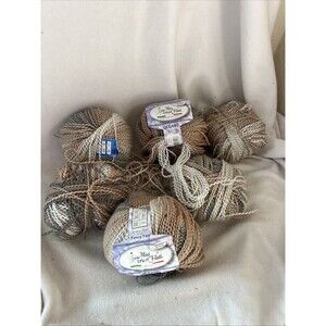MISS TRICOT FILATI Wool Yarn Oceano 6 Rolls Italian 163yards Polyester New